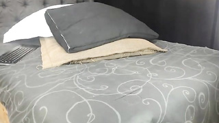 Petite Babe dildoing her tight ass with dildo