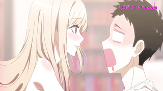 Horny HENTAI Stepsis & Virgin Gamer Boy