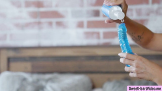 Beautiful lesbians love their Anal toy orgasms