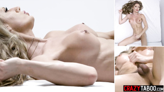 Big tits shemale Jade Venus masturbated