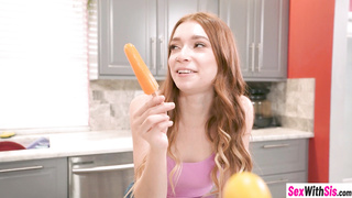 Hot teen is thirsty for dick and hot sex