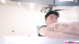 Hot teen is thirsty for dick and hot sex