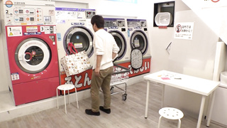 Seduced By Beautiful Japanese Girl At Coin Laundry