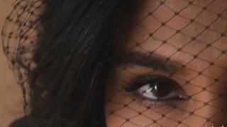 Cute Asian model enjoys passion posing