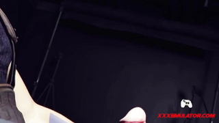 Horny Blonde 3D MILF Dominates Stepson