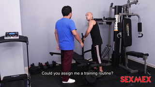 Horny gym trainer 2