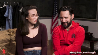 Dirty cop anal fucks bound evidence clerk