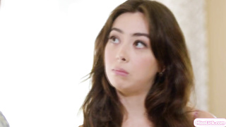 Stepdaughter fucking stepmom with dildo