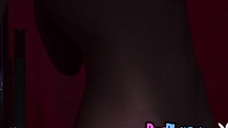 Perfect ass redhead teen posing naked