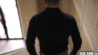 Manipulative couple fucked petite scout