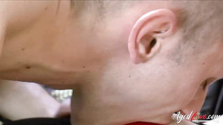 Pandora enjoys the company of a teen boy