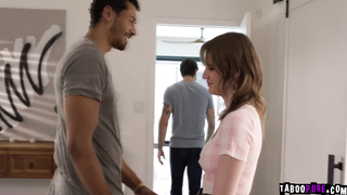 Professor joins students in a threesome