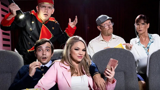 Movie theatre had teen couple fucking