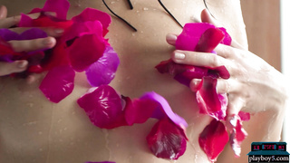 Tiny Filipina teen model with Playboy