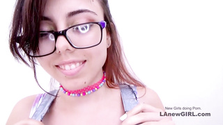 19 Teen super excited to be in spotlight in studio