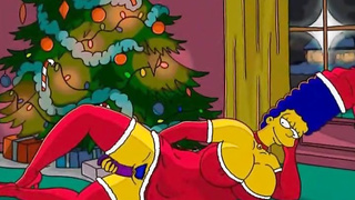 New Year 2024 and Xmas famous toons