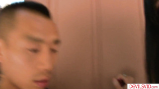 Big tits milf fucking hunk college dudes