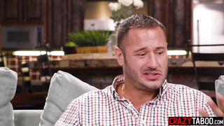 Two horny babes fucked one lucky guy