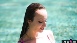Pool service has latina MILF client
