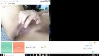 Chinese Lady Masterbates with me on Omegle Ometv