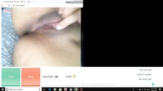 Chinese Lady Masterbates with me on Omegle Ometv