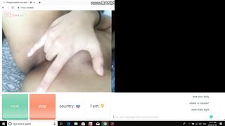 Chinese Lady Masterbates with me on Omegle Ometv
