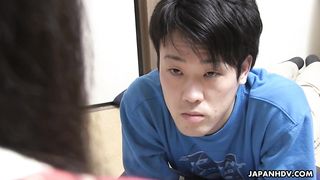 Chinese super-bitch is getting her humid gash finger pulverized