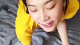 June Liu / SpicyGum - Morning Sucky-Sucky by Uber-Cute Japanese Schoolgirl (刘玥)