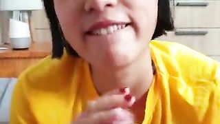 June Liu / SpicyGum - Morning Sucky-Sucky by Uber-Cute Japanese Schoolgirl (刘玥)