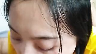 June Liu / SpicyGum - Morning Sucky-Sucky by Uber-Cute Japanese Schoolgirl (刘玥)