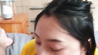 June Liu / SpicyGum - Morning Sucky-Sucky by Uber-Cute Japanese Schoolgirl (刘玥)