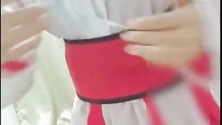 高颜值火爆网红女神鹿少女扮演紫霞仙子从天而降被猛男发现被迫啪啪,说：我和至尊宝干过,使劲操我,受不了了!