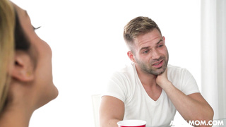 My busty stepmom want my dick inside her