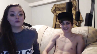 Hardcore Blowjob and Doggy Fuck on Webcam Sex Stream