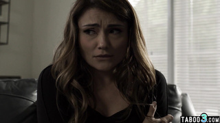 Obeadient babysitter fingering her butt