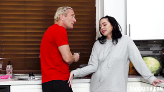 Sneaky sex with my stepdaughters slutty cousin