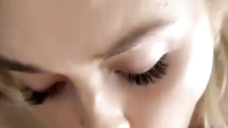 Beautiful Blonde Blowjob Exposed