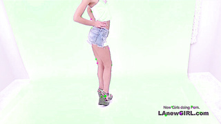 Superb blonde offers her gorgeous body to Producer