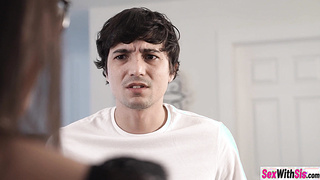 Hot Latina teen and sexy babe got fucked