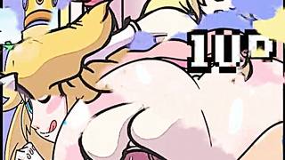 Princess Peach hot teen sex