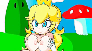 Princess Peach hot teen sex