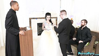 Bride Payton Preslee Gets Fucked By BBCs