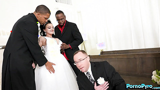 Bride Payton Preslee Gets Fucked By BBCs