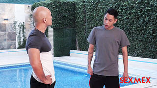 Coach seduces my step-mom