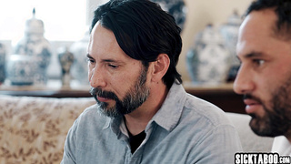 Latina and redhead teen fucks stepdads