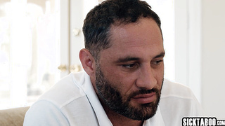 Latina and redhead teen fucks stepdads