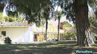 Eliza Ibarra Gets Banged By 2 Convicts