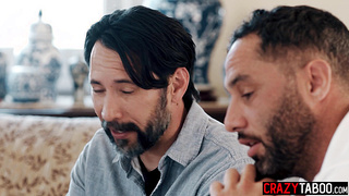 Teens got distracted by two big cocks