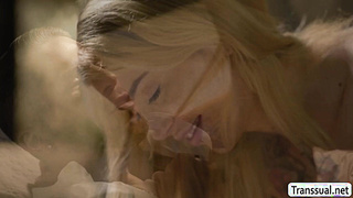 Hot Trans Gracie Jane rides Roman Todds cock