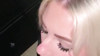 Big Tits Blonde Wants Cumshot